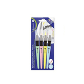 SET 4 ROTULADORES LETTERING PUNTA PINCEL PASTEL BISMARK 329575