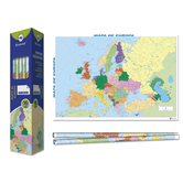 POSTER MAPA DE EUROPA 70X100 CM BISMARK 329291