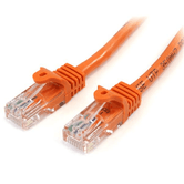 CABLE 2M NARANJA CAT5E RJ45