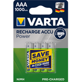 BLX4 AAA 1000MAH VARTA