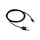 CANYON Cable Tipo C-USB  Negro 1m CNE-USBC1B