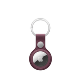 AIRTAG FINEWOVEN KEY RING BERRY