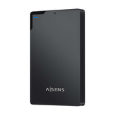 AISENS Caja Externa 2,5? 9.5mm SATA a USB 3.0/USB3.1 Gen1, Negra