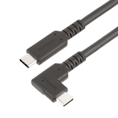 CABLE 2M USB-C RESISTENTE ACODADO A LA DERECHA TIPO  C