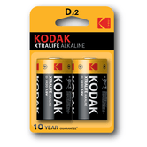 PILA KODAK ALCALINA XTRALIFE D LR20 BLISTER*2    (ecotasas incluidas)