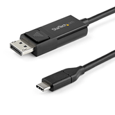 6.6 FT. USB C TO DISPLAYPORT 1.2 CABLE-BIDIRECTIONAL-8K 60 HZ