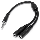 SLIM STEREO SPLIT CABLE - 3.5M