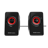 ALTAVOCES 2.0 TACENS MARS GAMING MS1 NEGRO/ROJO