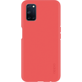 FUNDA OPPO SILICONA MODELOS  A52/A72 ROJO