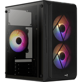 CAJA AEROCOOL CS107V2 RGB - NEGRO