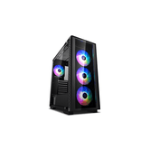 CAJA DEEPCOOL MATREXX 50 ADD-RGB 4F | NEGRO