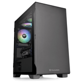 CAJA MICRO ATX THERMALTAKE S100 TG - NEGRO