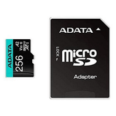 ADATA microSDXC/SDHC UHS-I U3 256GB c/adapt