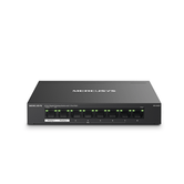 SWITCH POE+ NO GESTIONABLE MERCUSYS MS108GP 8P 10/100/1000 7P POE+ 65W  ETHERNET MINI DESKTOP