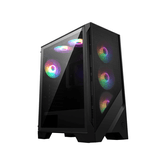 MSI  MAG FORGE 120A AIRFLOW RGB Negro, Transparente