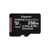 256GB MICROSDXC CANVAS SELECT 100R A1 C10 SP W/O ADAPT ER