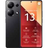 TELEFONO MOVIL LIBRE XIAOMI REDMI NOTE 13 PRO 6.67" /OCTA CORE/  8GB /256GB / ANDRODID 13/ MIDNIGHT BLACK