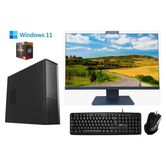 Ordenador sobremesa NETWAY PLUS Ryzen 5 5600G, 16GB, 1TB SSD, Windows 11, Negro + monitor 24" + teclado y ratón