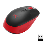 RATON LOGITECH INALAMBRICO M190 ROJO