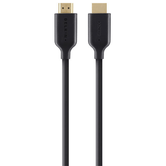 CABLE HDMI BELKIN F3Y021BT1M ALTA VELOCIDAD CON ETHERNET 1m COLOR NEGRO