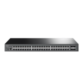 SWITCH GESTIONABLE L2 TP-LINK TL-SG3452X 48P GIGA L2+ MAS 4 RANURAS 10G SFP+ PUERTO DE CONSOLA RJ45/MICRO-USB RACK 1U 19"