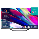 HISENSE 55"  55A7KQ QLED 4K Ultra HD