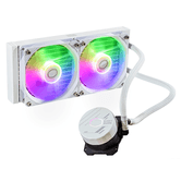 VENTILADOR CPU COOLER MASTER REFRIGERACION LIQUIDA MASTERLIQUID ML240L CORE ARGB BLANCO (MLW-D24M-A18PZ-RW)