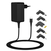 CARGADOR LEOTEC NOTEBOOK USB-C 45W + 5 PUNTAS