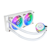 VENTILADOR CPU COOLER MASTER REFRIGERACION LIQUIDA MASTERLIQUID PL240 FLUX ARGB BLANCO (MLY-D24M-A23PZ-RW)