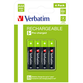 RECHARGEABLE BATERY AAA 4 PACK/HR03