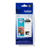 LC424BK BLACK INK CARTRIDGE - SINGLE PACK. PRINTS ABOUT 750 PA