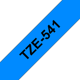 TZE-541 LAMINATED TAPE 8 MM 8M BLACK ON BL UE