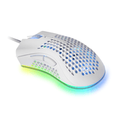 Mas Gaming Ratón MMEX 32000DPI 75G RGB WHITE