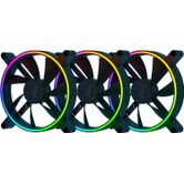 VENTILADOR CAJA RAZER KUNAI 140MM ARGB LED HYDRAULIC PWM PERFORMANCE 3 FANS