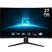 MONITOR GAMING MSI G27C3F 27" VA 1920 x 1080/ FHD/ 1MS/  180HZ/ 2 X HDMI/  CURVO