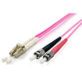 CABLE FIBRA OPTICA MULTIMODO LIBRE  HALOGENOS LC/ST 50/125u 1M  OM4