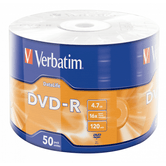 DVD-R 4.7GB 16X MATT SIVER PACK50