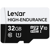 LEXAR 32GB HIGH-ENDURANCE MICROSDHC/MICROSDHC UHS-I CARDS,UP TO 100MB/S READ, 30MB/S WRITE,C10 A1 V10 U1