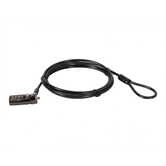 CABLE DE SEGURIDAD CONCEPTRONIC CUSTODIO01BN NANO POR COMBINACION 4 DIGITOS 1.8M