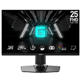 MSI MONITOR G255PF E2. 24.5" (62.2CM). PLANO. 1920x1080 (FHD). 16:09:00. NEGRO