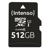 Intenso 3423493 Micro SD UHS-I Premium 512G c/adap