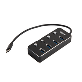 iggual Hub tipo C x 4 puertos USB 3.1 4BUTTONS