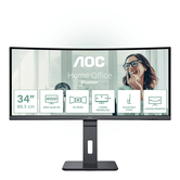 AOC CU34P3CV 34" LED VA UltraWide Quad HD HDMI Altavoces