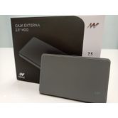 CAJA EXTERNA HDD 2.5" RUBBER NETWAY SATA USB 3.0 GRIS