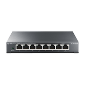 SWITCH GESTIONABLE REVERSE POE TP-LINK RP108GE 7ENTRADAS POE Y 1SALIDA POE GIGABIT 1PUERTO DE SALIDA CC CONMUTABLE A 5V Y 12V