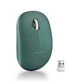 MOUSE NGS WIRELESS FOG PRO VERDE 1000DPI 2 BOTONES NANO RECEPTOR 2.4GHZ