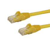 CABLE DE RED 5M AMARILLO CAT6 ETHERNET GIGABIT SIN ENGANCH ES