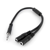 ADAPTADOR STARTECH MINIJACK A AURICULAR Y MICROFONO