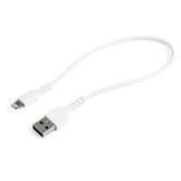 Cable de 30cm USB a Lightning - para iPad iPhone - Blanco