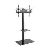 AISENS - SOPORTE DE SUELO ECO CON BANDEJA DVD PARA MONITOR/TV 40KG DE